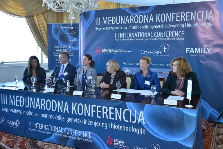 Uspješno održana III konferencija “Regerativna medicina-matične ćelije, genetički inženjering i biotehnologije” Maticne