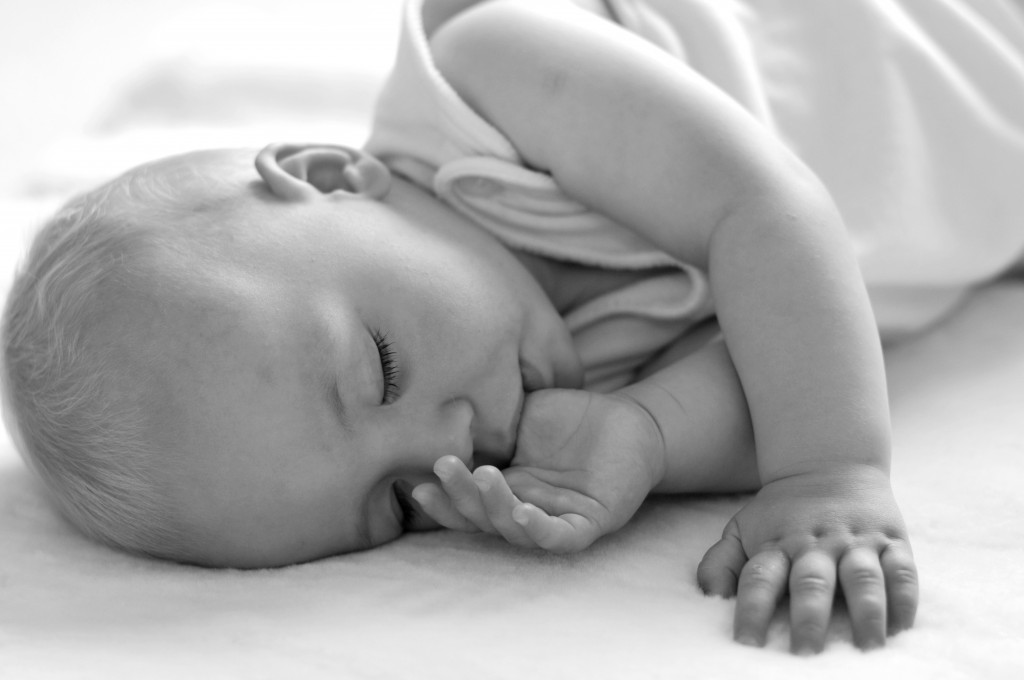 Natural-Mat-Baby-Sleeping