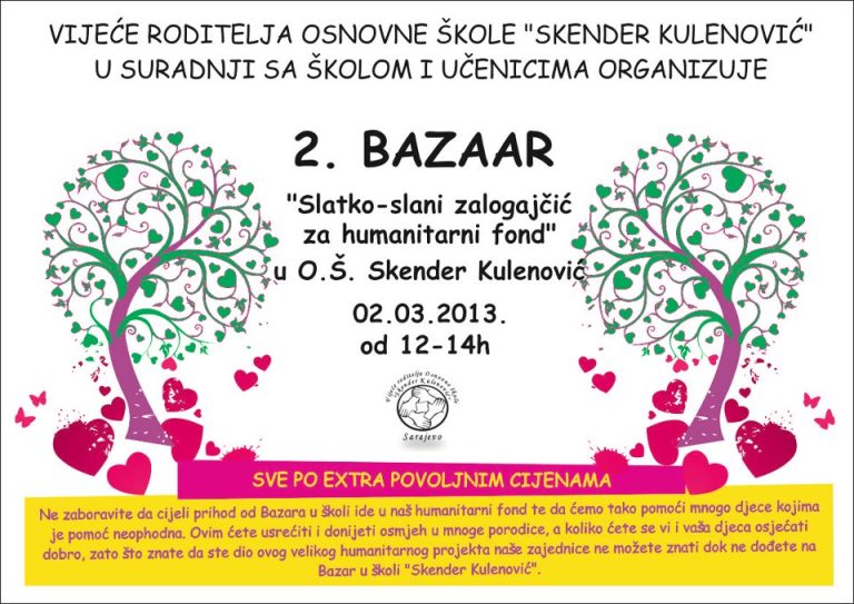 2. Bazar u školi plakat2