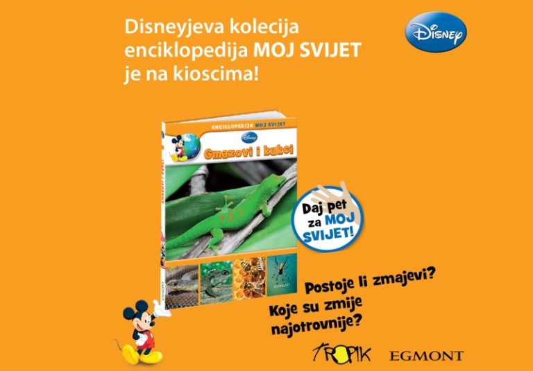 Deveta knjiga Gmazovi i kukci je od četvrtka 30.04. na kioscima!