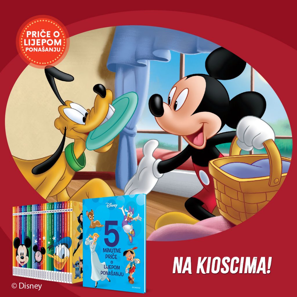 „Petominutne priče o lijepom ponašanju“, dvadesetčetvrta knjiga kolekcije je na kioscima