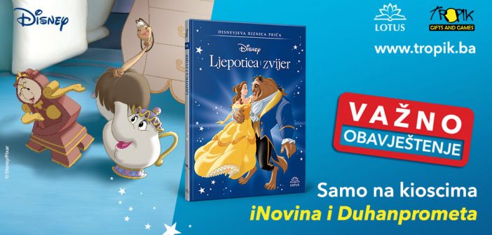 DISNEYJEVA RIZNICA PRIČA – VAŽNO OBAVJEŠTENJE